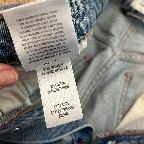 Citizens of Humanity Jolene High Rise Straight Leg Jeans - size 25 - Picture 6 of 6